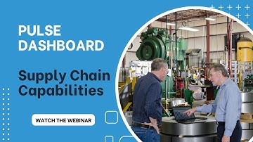 Supply Chain Capabilities of PULSE Dashboard & Analytics Software for Macola®