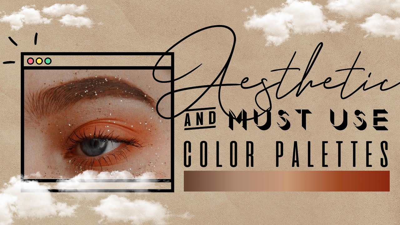 Aesthetic Color Palettes u must use! 🎨 - YouTube