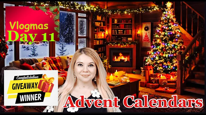 VLOGMAS Day 11! BIGGEST ADVENT CALENDAR UNBOXING! GIVEAWAY WINNER! #beauty #giveaway