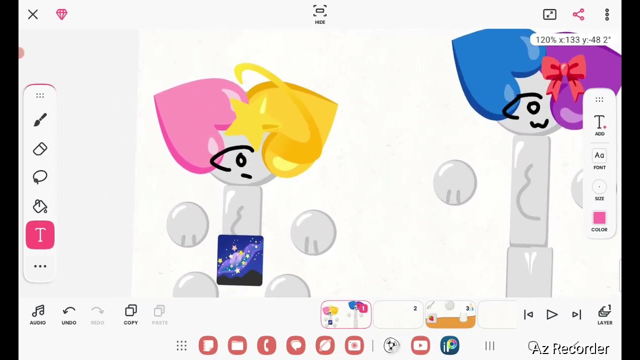 Emoji cat [made with flipaclip]