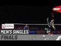 F | MS | Kento MOMOTA (JPN) [1] vs. CHOU Tien Chen (TPE) [2] | BWF 2019