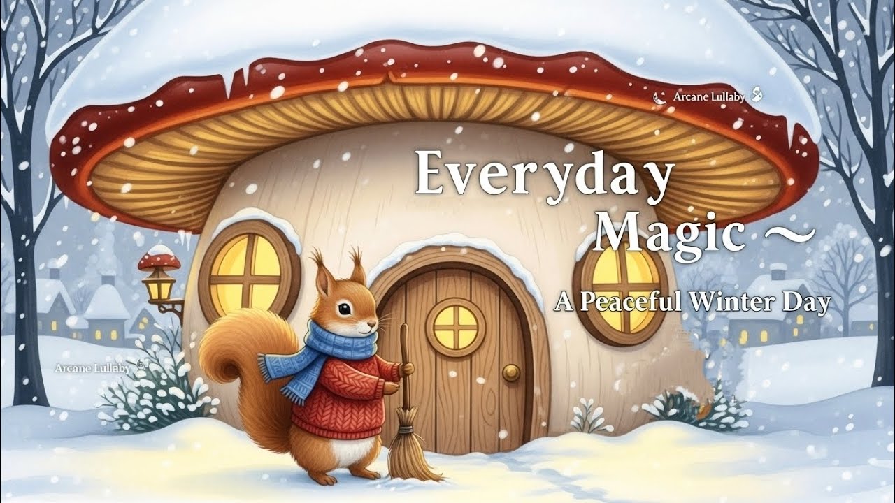 Everyday Magic ❄ A Peaceful Winter Day | Arcane Lullaby – Gentle Storybook Folk Music