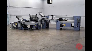 Stahl TF 66 Continuous Feed Paper Folder, 16 Fold and Mobile Delivery