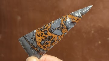 1583 - Armenian Slab Obsidian Flintknapping