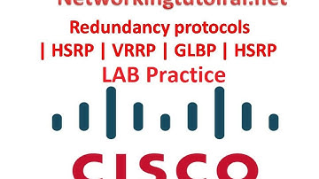 Redundancy protocols HSRP | Cisco lab practice timers priority Authentication MD5