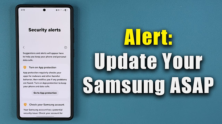 Critical New Security Update - Update Your Samsung Phone Immediately!