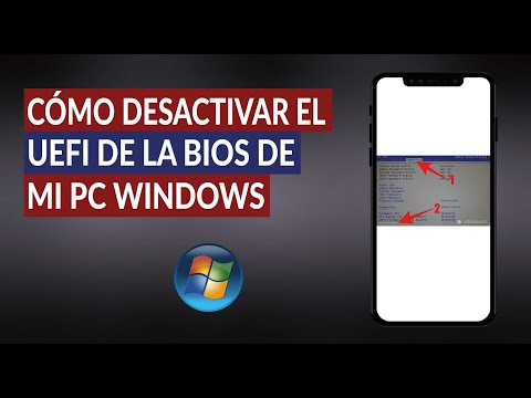 Cómo Desactivar el UEFI de la Bios de mi PC Windows - Fácil y Rápido