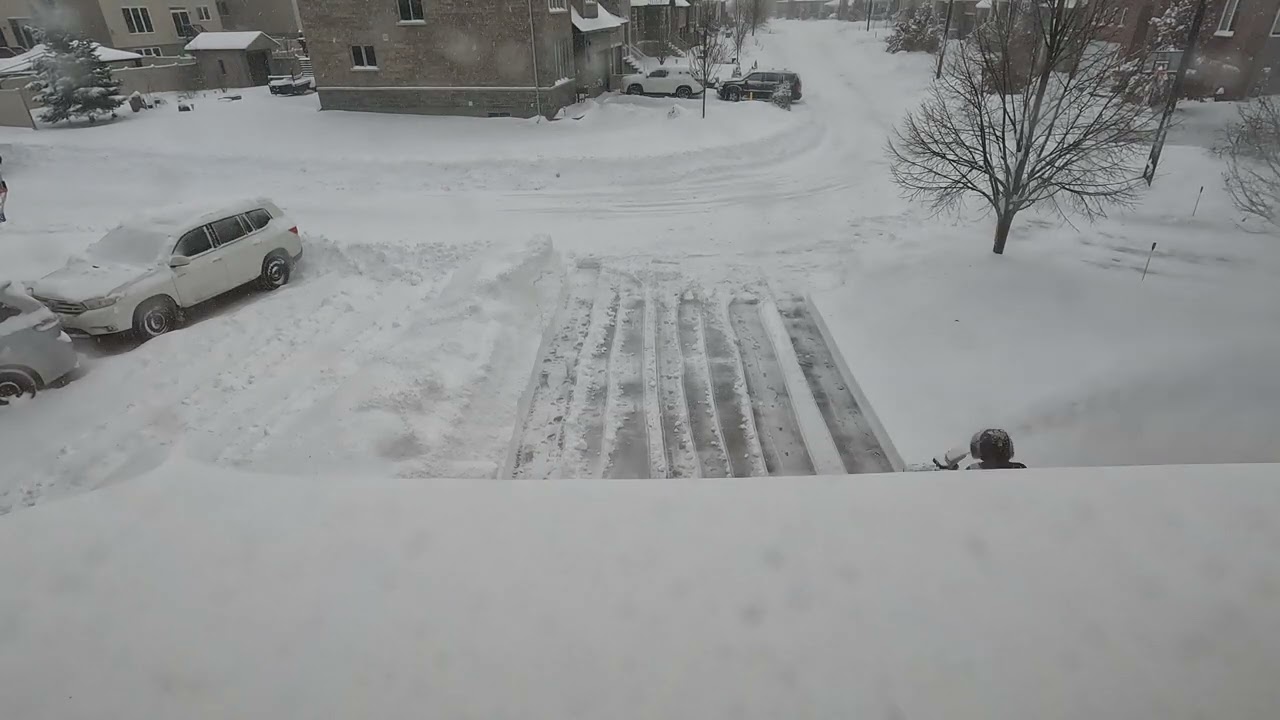 Ego 2 Stage Snow blower Ottawa January 2023