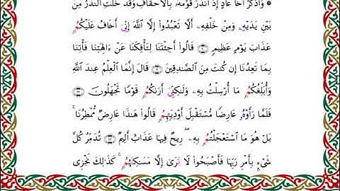 سورة الأحقاف  برواية البزي عن ابن كثير ـ  الشيخ أحمد ديبان