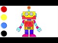Robot Berwarna-Warni - Belajar bahasa Inggris - Pelajari Warna - Pelajari Hewan