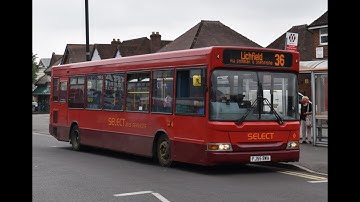 Select Bus Services Dennis Dart SLF 1 FJ55 BWA ***36 ALDRIDGE TO LICHFIELD***