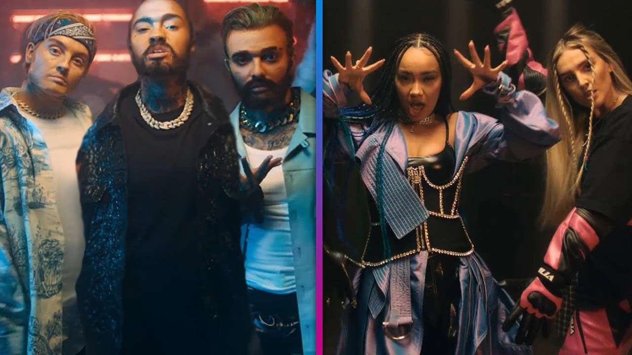 Watch Little Mix TRANSFORM INTO MEN in WILD 'Confetti' Music Video