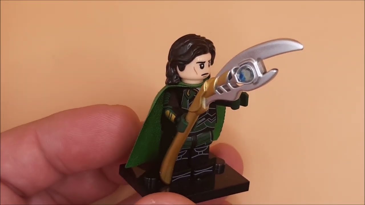 Thor Ragnarok Custom Loki mini figure