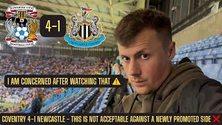 Coventry 4-1 Newcastle away day vlog - I CAN’T BELIEVE WHAT I HAVE JUST WATCHED TONIGHT !!!!!