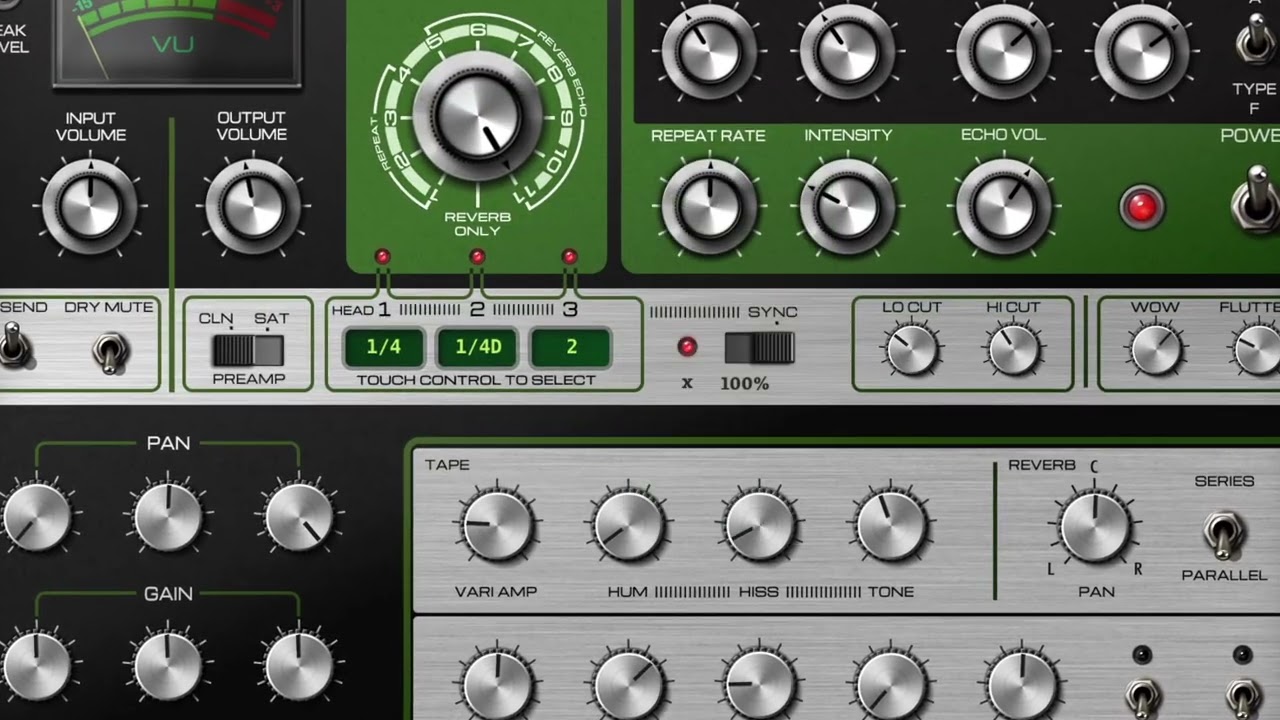Yonac :: Zodiak Echo Virtual Tape Delay and Spring Reverb
