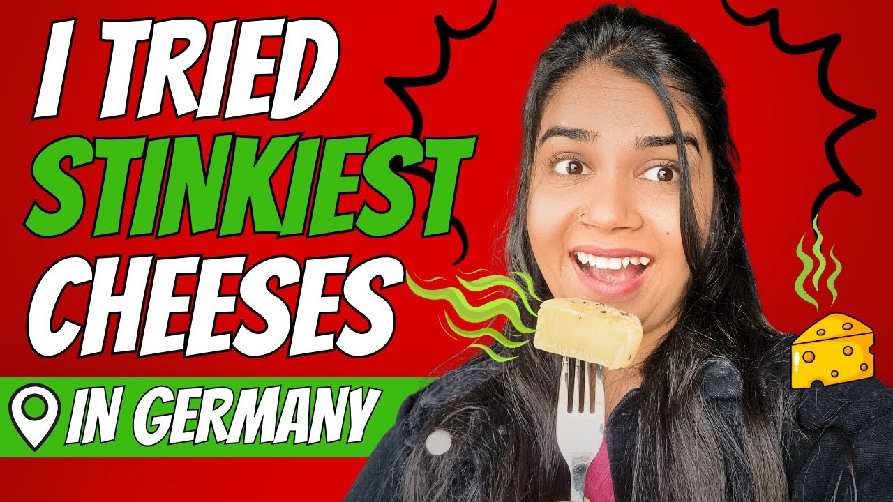 I Tried the STINKIEST Cheeses in Germany 🤢🧀
