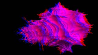 Famous 3D anaglyphic 4D Quaternion Hypercomplex Mandelbrot Fractal Profile