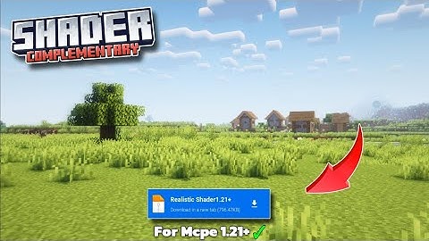 Best Complementary Shader For Minecraft PE 1.21+ | Ultra Realistic Shader For Bedrock