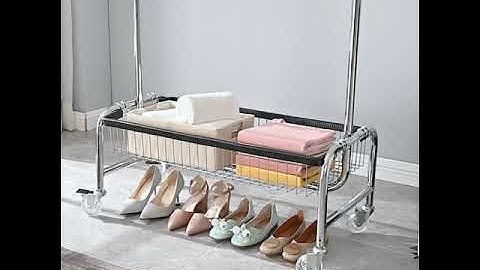 Clothes Rack with Wheel