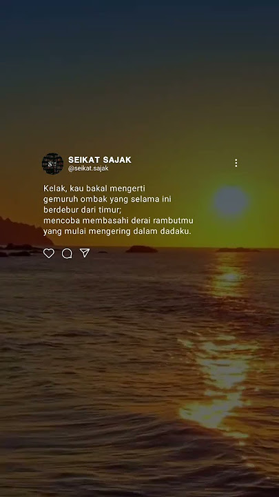 PoV: Rindu -_-
