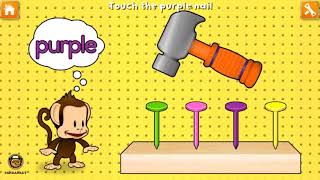 Monkey Preschool funny game   Learn Colors, Letters, and Numbers, Fix Cars and Airplanes