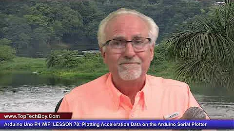 Arduino Uno R4 WiFi LESSON 78: Plotting Acceleration Data on the Arduino Serial Plotter