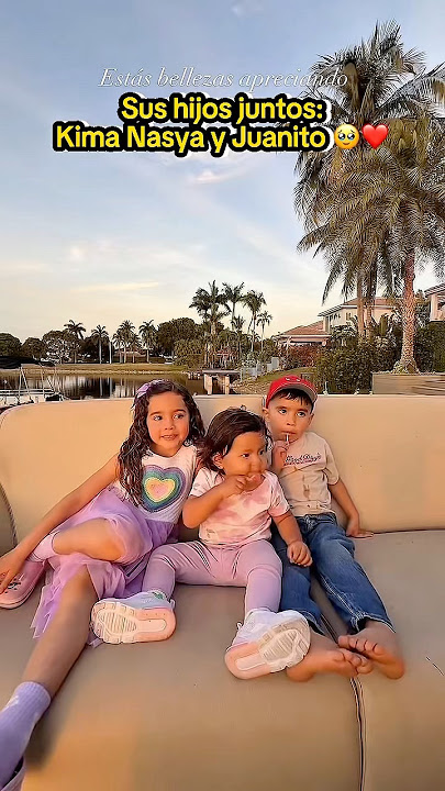 LOS HIJOS DE KIMBERLY Y KARLA JUNTOS 🥹❤️ | #jukilop #shorts #kimberlyloaiza