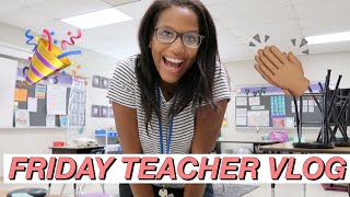 TEACHER VLOG | student presentations & reading choice menus