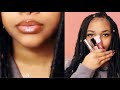 my glossy lip tutorial using colourpop | brookebashh