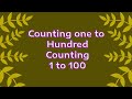 Learn to counting 1 to 100 | 123 numbers | Counting 1 to 100.