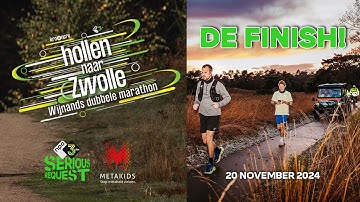 Hollen naar Zwolle voor #Metakids • De Finish • #3FM Serious Request • 20 november 2024 #sr24