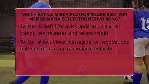 Which Social Media Platforms Are Best For Memorabilia Collector Networking? - The Memorabilia Zone