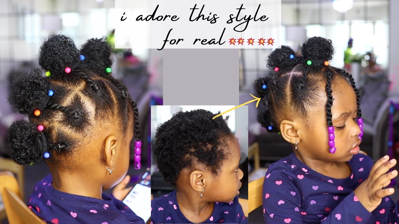 This Style on a Short Hair? Wow ...I did not Belief i Could do this Style on her short Natural Hair