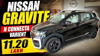 Nissan Gravite n connecta varient review | Nissan Gravite top model review