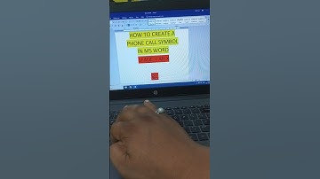 Create a Phone Call Symbol 📱 in MS Word #msword  #texthelp #wordapp  #formatting #textgenerator