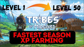 New Einherjar Trophy & Achievement Guide: FASTEST SEASON XP FARMING: Tribes Of Midgard