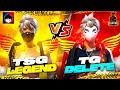 TSG LEGEND VS TG DELETE ⚔️ || 1 Vs 1 In Custom Room -Garena Freefire