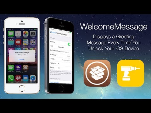 WelcomeMessage: Displays a