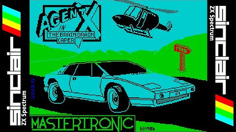 AGENT X (1986) Walkthrough, ZX Spectrum