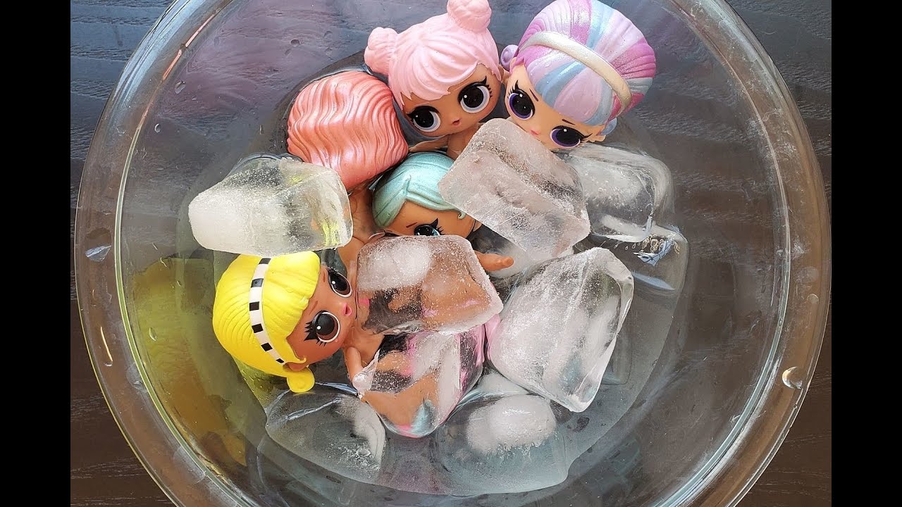 LOL Surprise Dolls in Ice Water August 2020 - YouTube