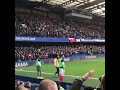 Champions of Europe, you&#39;ll never sing that (Chelsea fans against Arsenal)