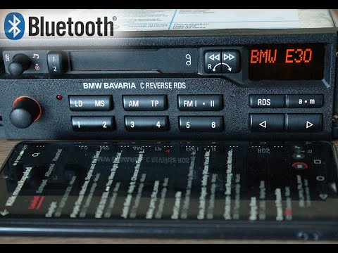 BMW E30 Radio with bluetooth - Bavaria 