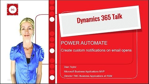 Create custom notifications on email opens