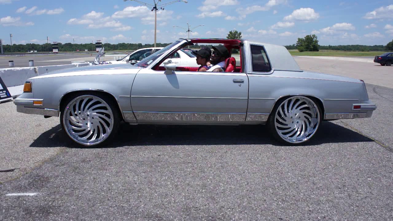 Trackmania 2k17 G Body Olds. Cutlass on Brushed Dub Delish Wheels YouTube