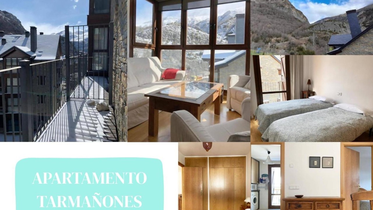 Apartamento Tarmanones Vistas a la montana | Sallent de Gállego, Spain | Hotel Review 🛏️