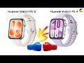 Huawei Watch Fit 5 vs Huawei Watch Fit 4 comparativa smartwatchs by @cliconlineStudios 