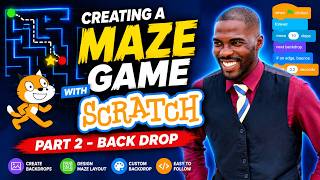 CREATING A MAZE GAME - PART 2 (CREATING A BACKDROP)