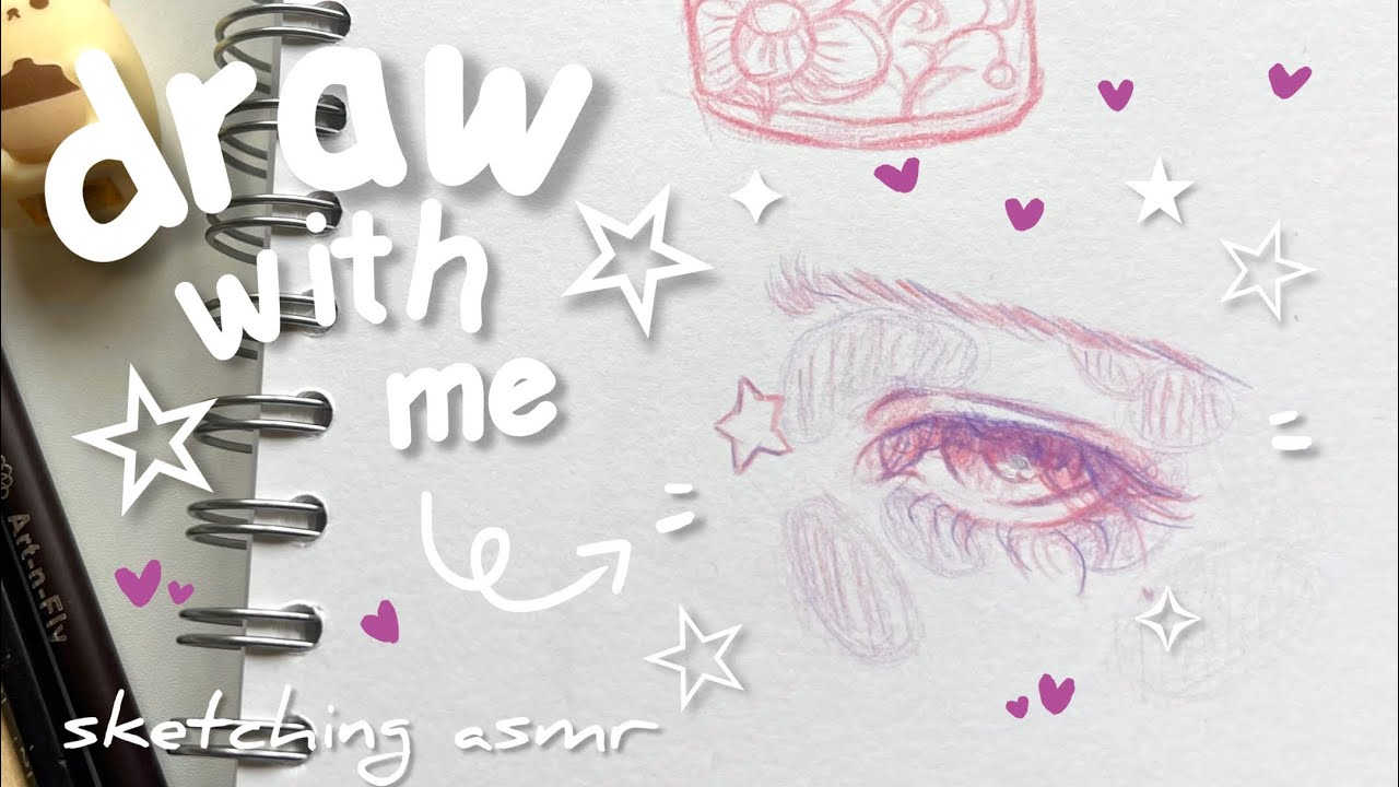 draw with me ☆ chill sketching session (asmr)