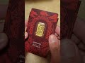 PAMP Suisse 5g Dragon - Good luck series #gold #goldbar #luckydragon #goldcollection