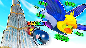 Starting Over as NOOB with BEST SECRET Pet in Climb Tower and Jump Roblox!